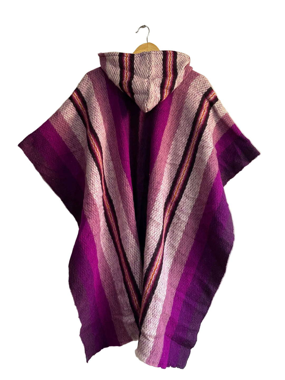 PONCHO OVEJERO “VIOLETAS”