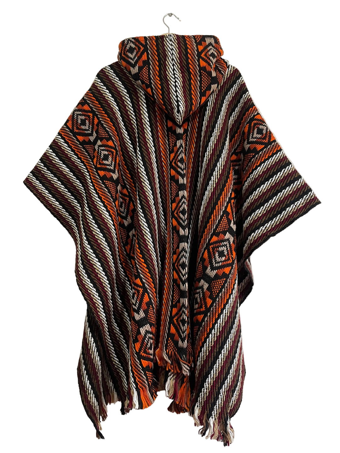 PONCHO DE OVEJA “ FUEGO DE OVALLE”