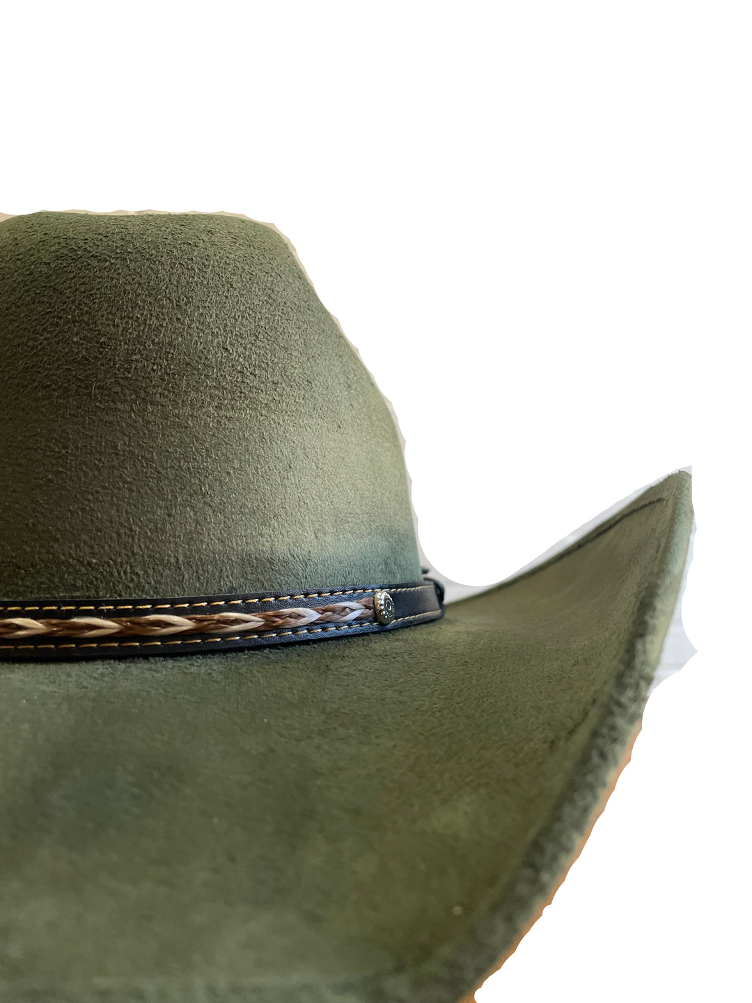 SOMBRERO DE PATRON VERDE OLIVA
