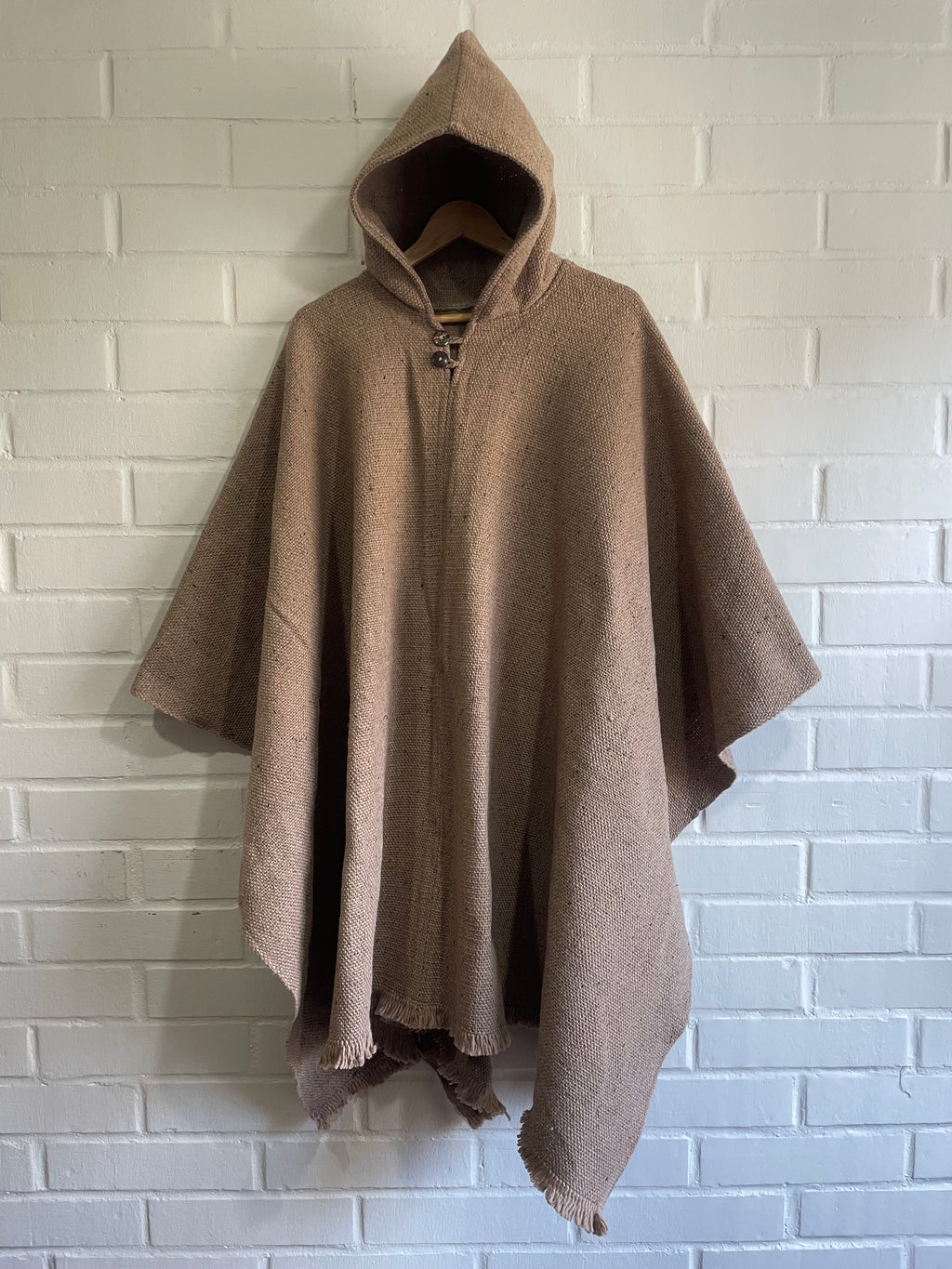 PONCHO DE ALPACA FINA