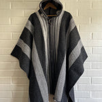 PONCHO ORIGINARIO “CUERVO DEL SUR”
