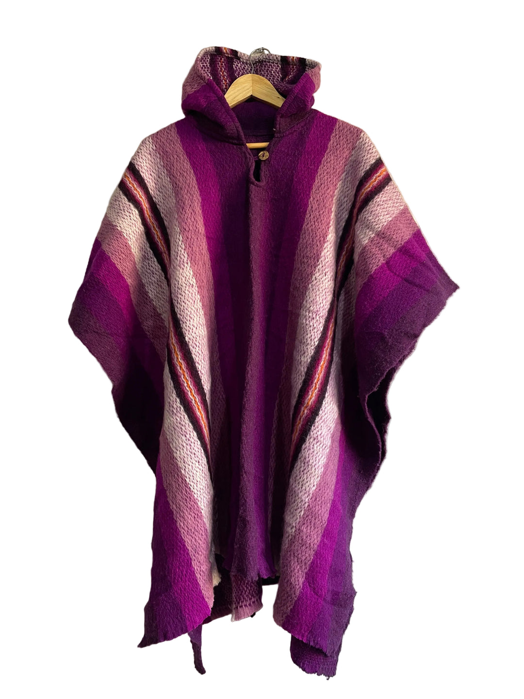 PONCHO OVEJERO “VIOLETAS”