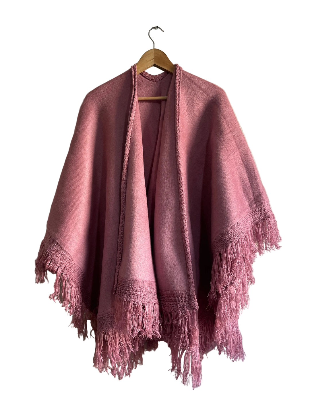 RUANA ROSA PASTEL