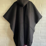 PONCHO REVERSIBLE DE ALPACA