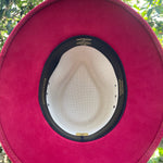 SOMBRERO AUSTRALIANO ROJO CARMESI