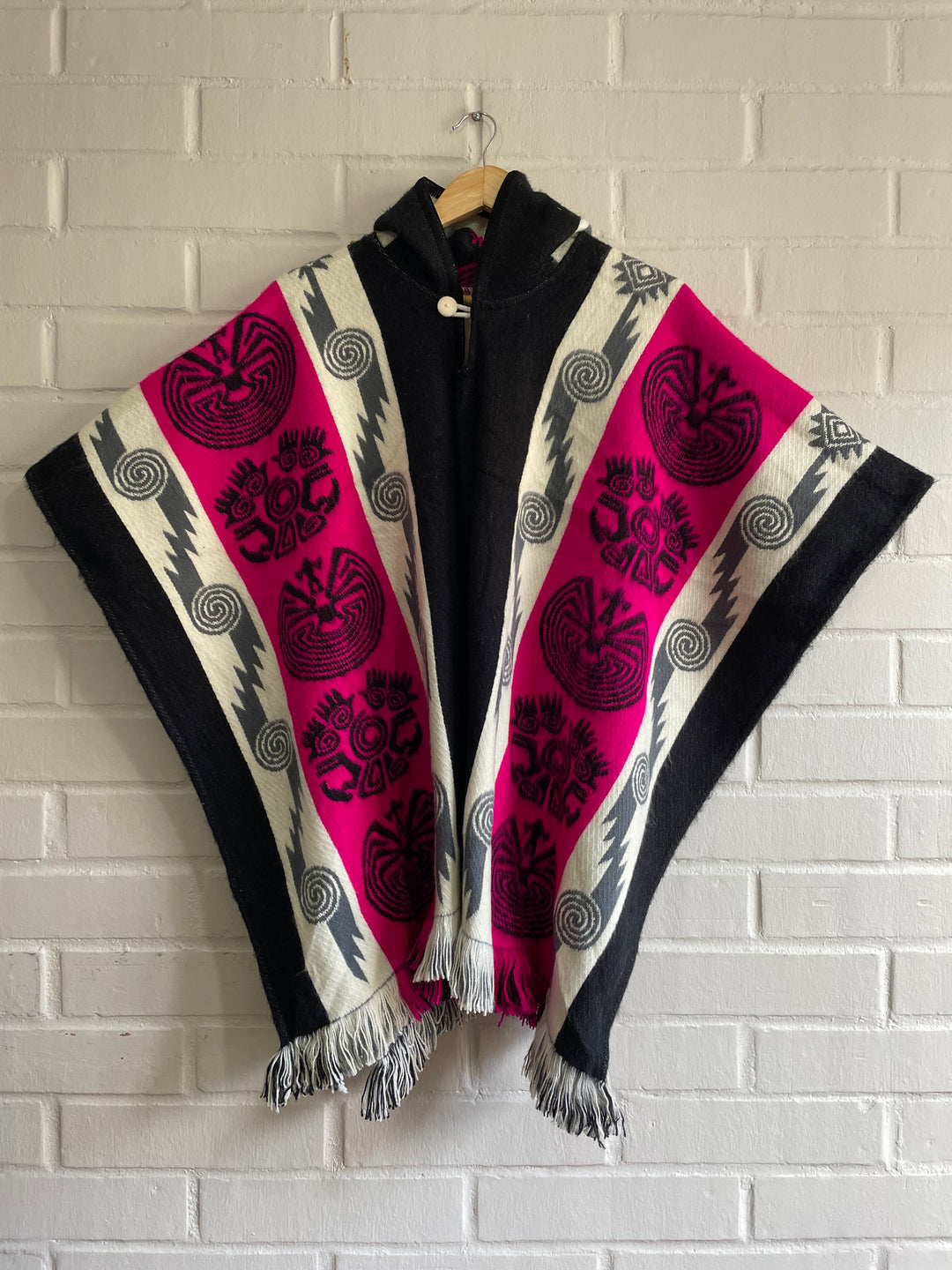 PONCHO MINI CACICA TALLA  12