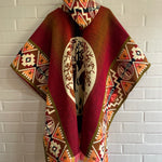 PONCHO DE ALPACA ÁRBOL DE LA VIDA