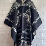 PONCHO ALPACA CABALLO “ESPÍRITU DE JINETE”