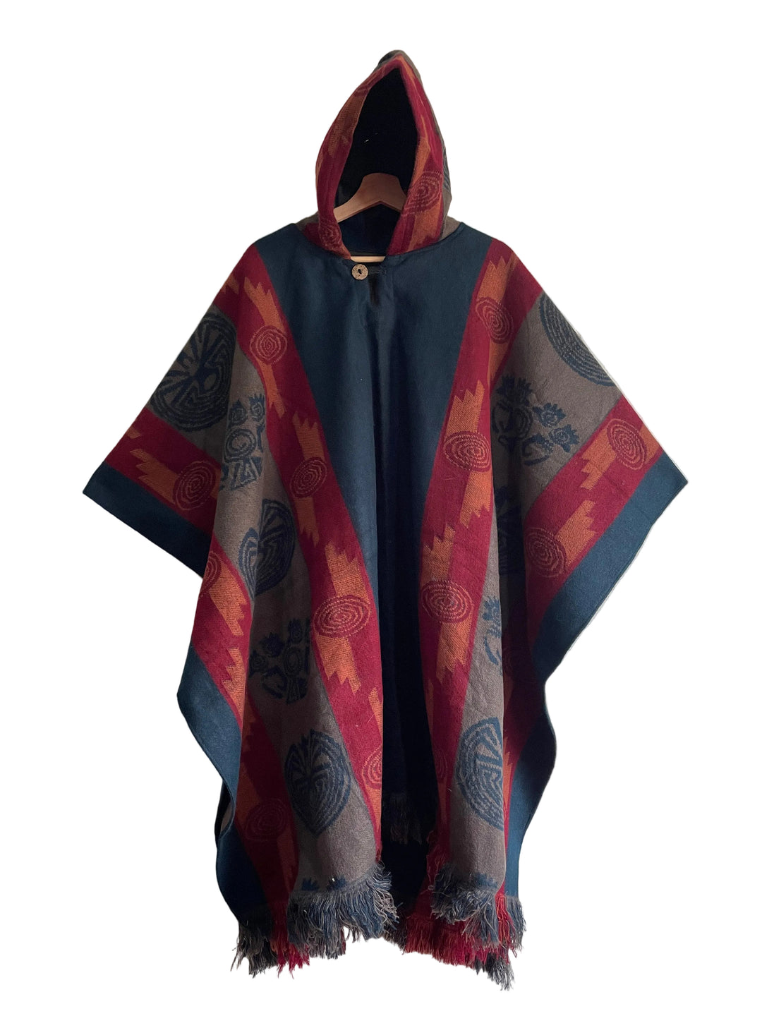 PONCHO CACIQUE “HERENCIA DEL MACHI”