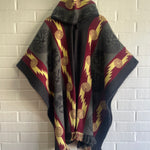 PONCHO CACIQUE GUERRERO DE LA MONTAÑA
