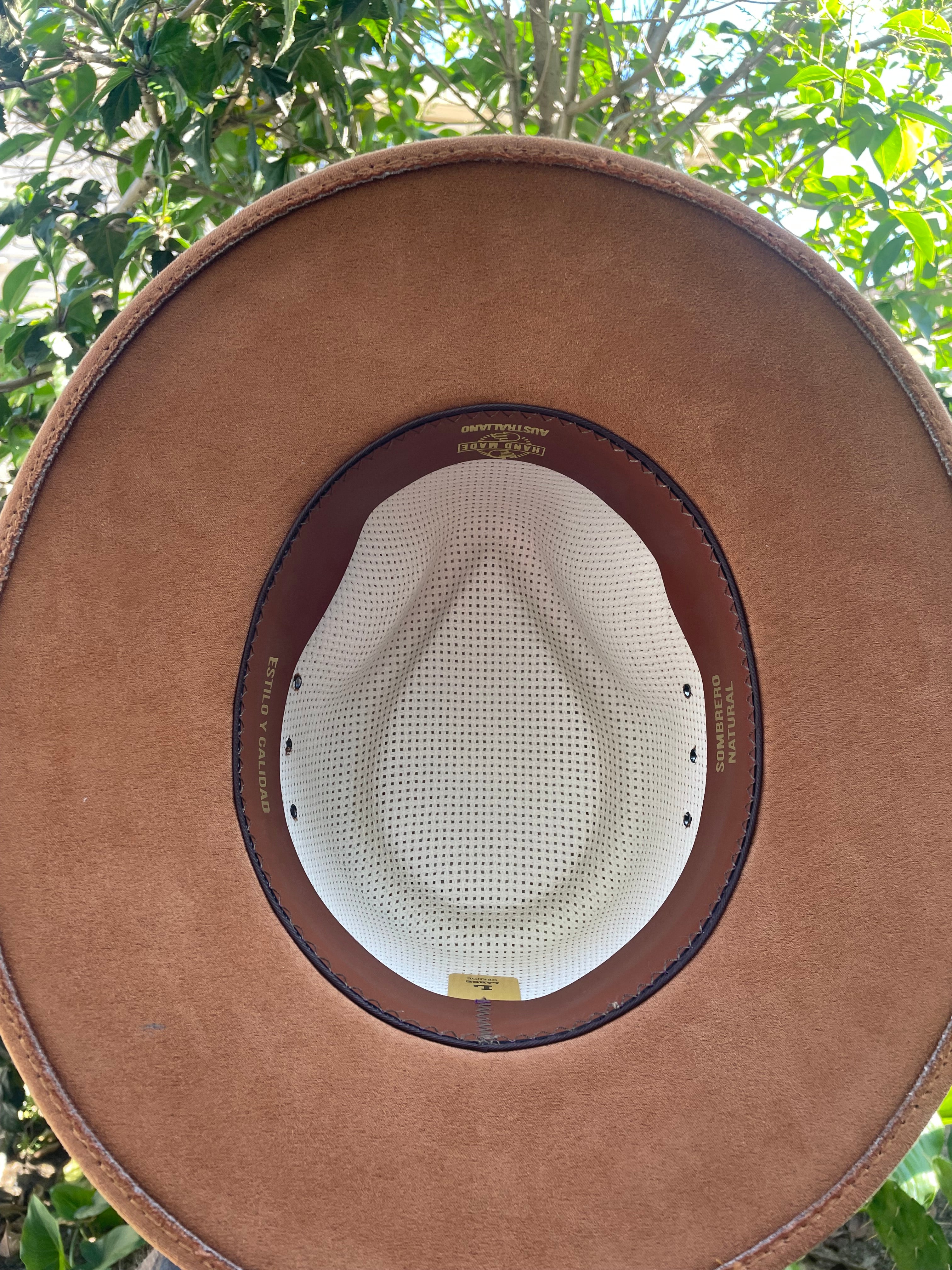 SOMBRERO AUSTRALIANO MARRON