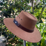 SOMBRERO AUSTRALIANO MARRON