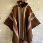 PONCHO ORIGINARIO “CAFÉ TERRACOTA”