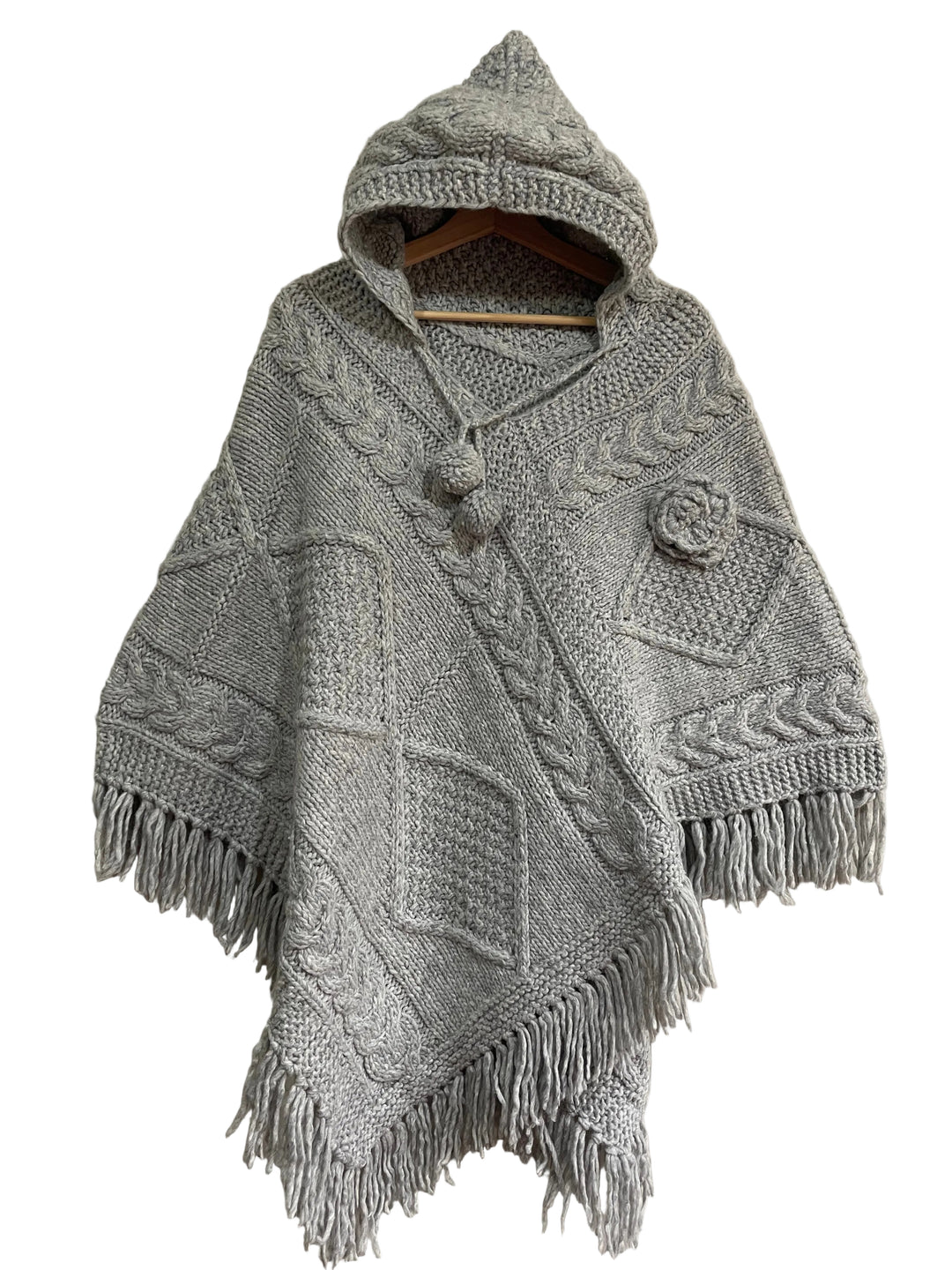 PONCHO TELAR ÚNICO