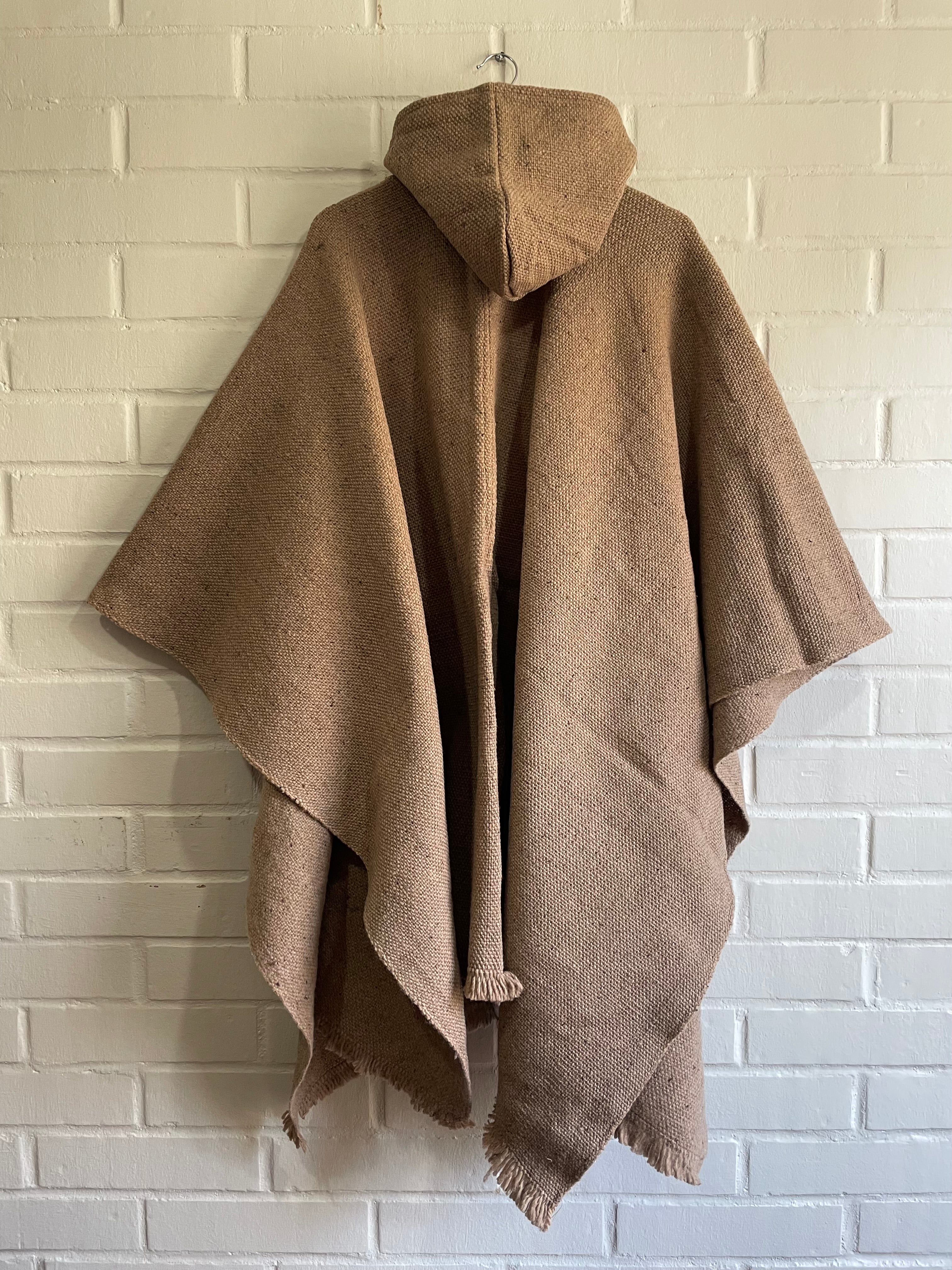 PONCHO DE ALPACA FINA
