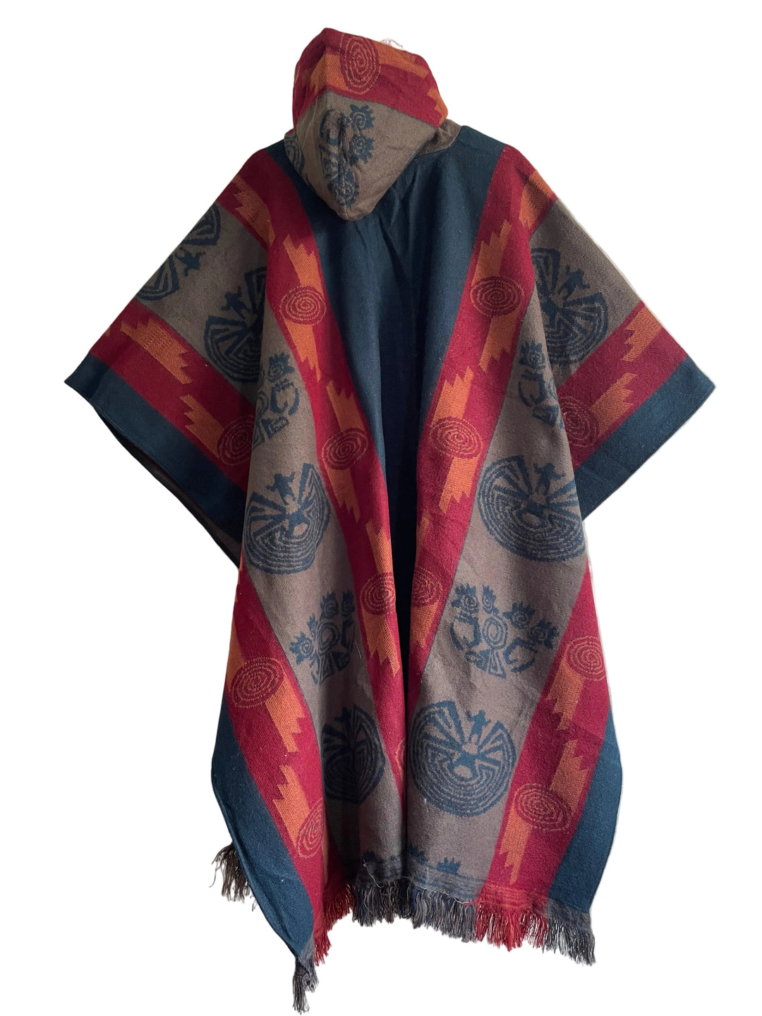 PONCHO CACIQUE “HERENCIA DEL MACHI”