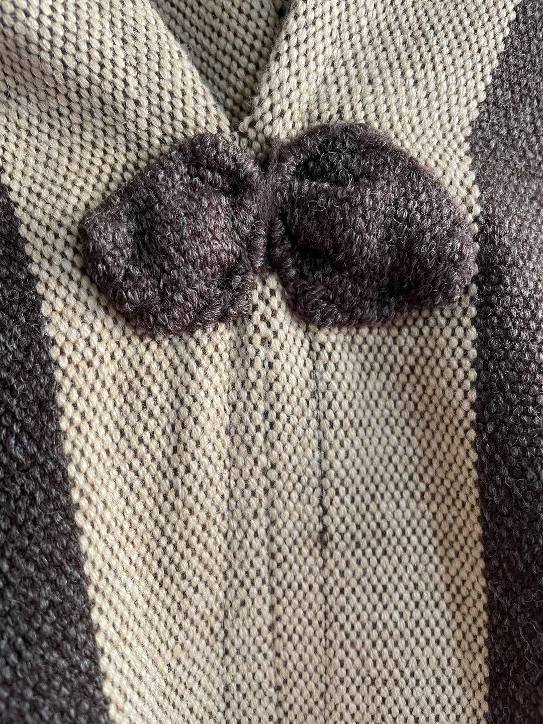 PONCHO DEL VALLE ESTIRPE l ALPACA Y LANA PREMIUM