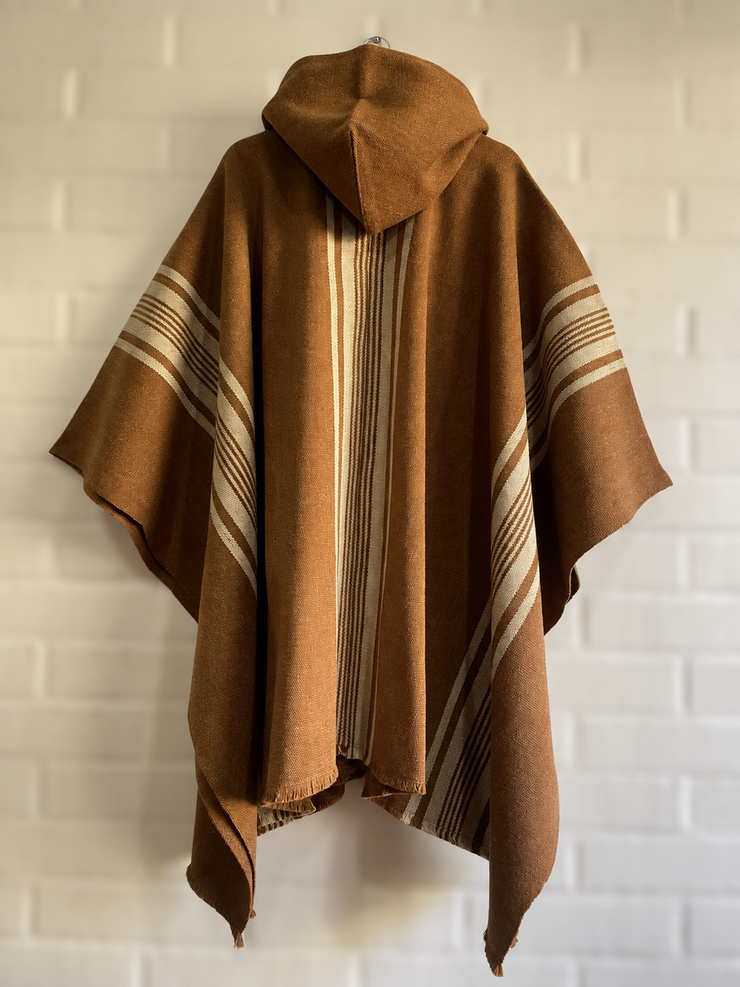 PONCHO DEL VALLE TEMPLE l ALPACA Y LANA PREMIUM