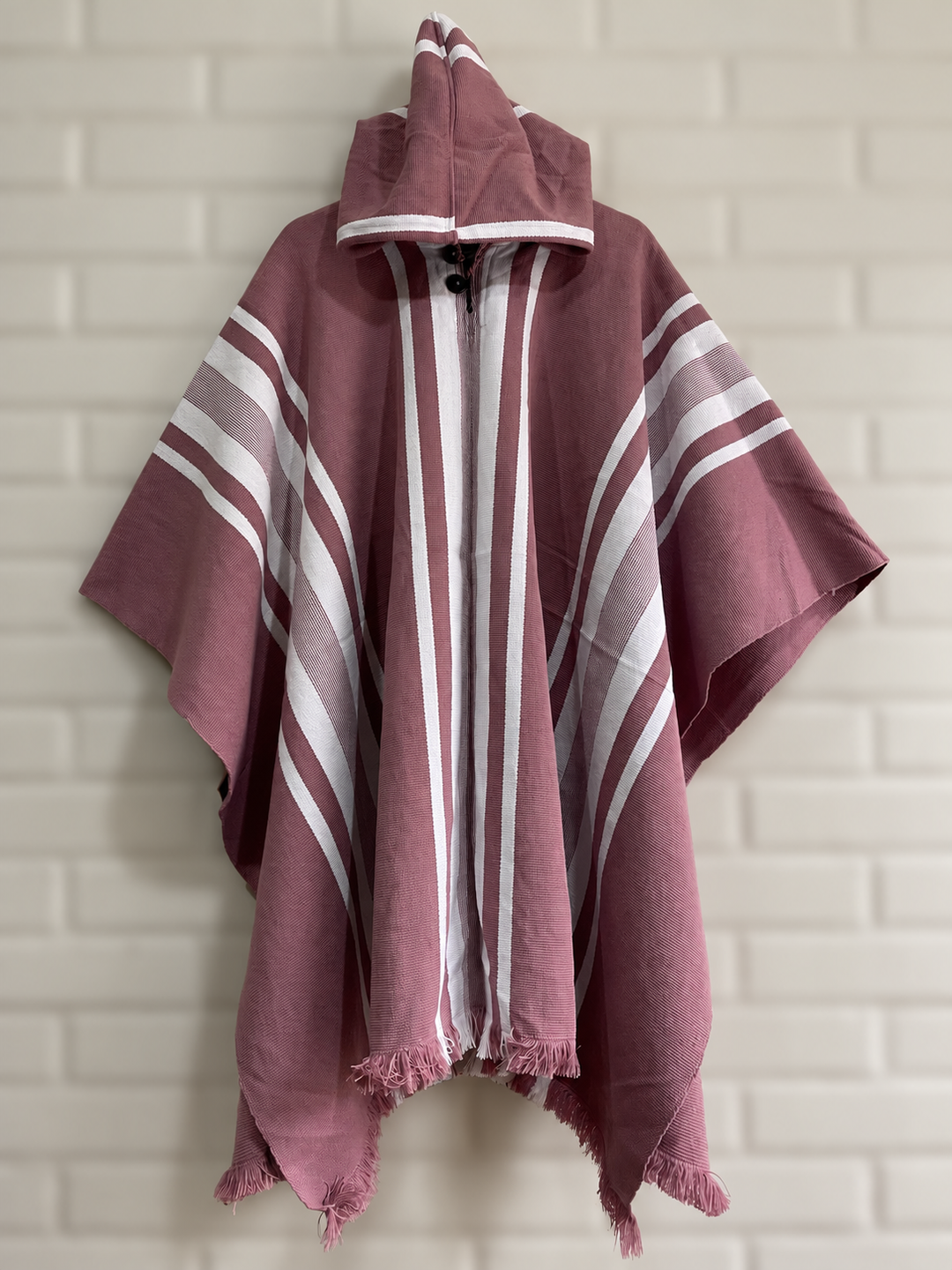 PONCHO DE OVEJA FINO “ROSA”