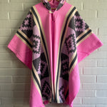 PONCHO ARAUCANO FLOR DEL PEWEN