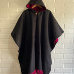 PONCHO REVERSIBLE DE ALPACA
