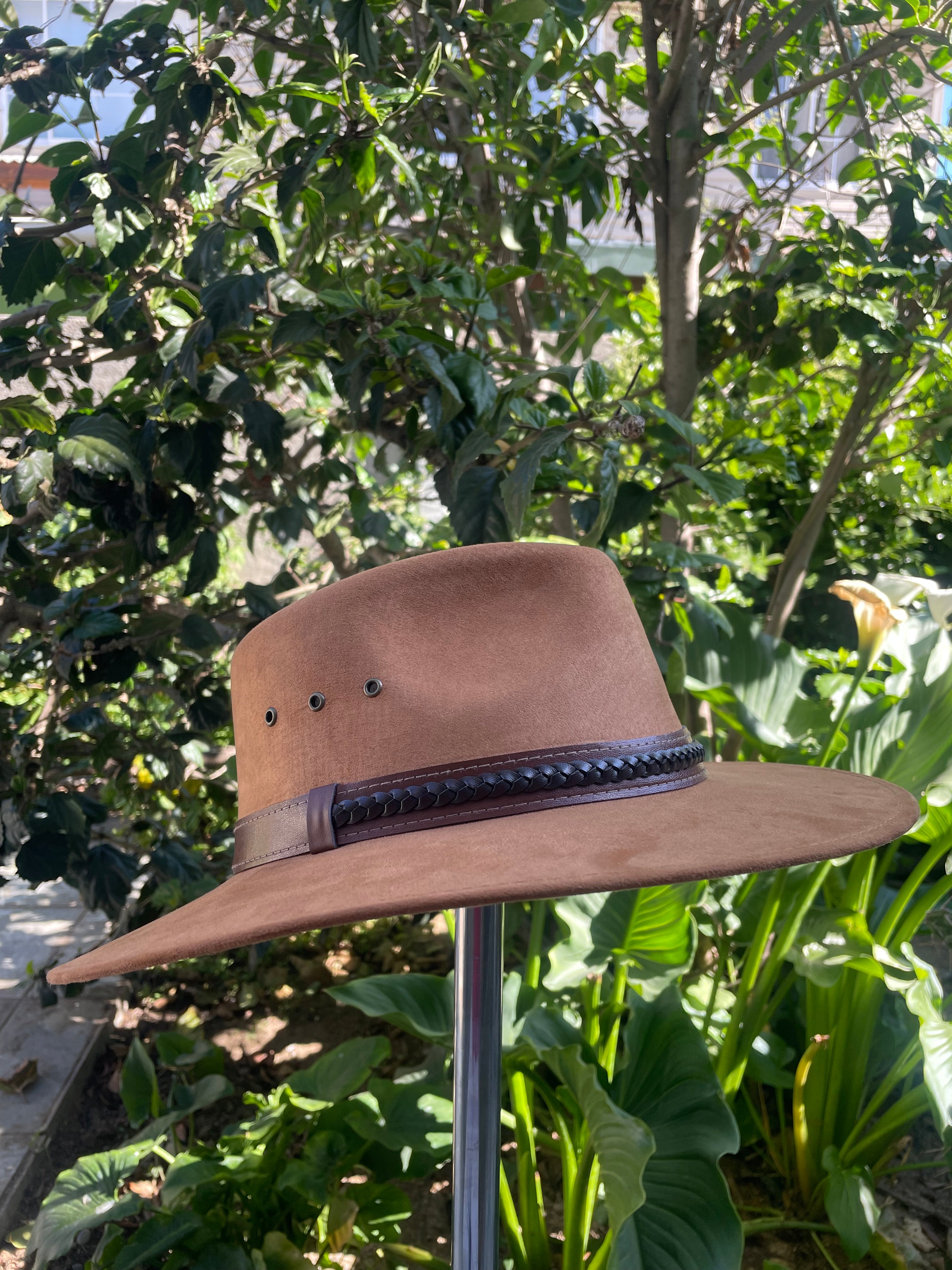 SOMBRERO AUSTRALIANO MARRON