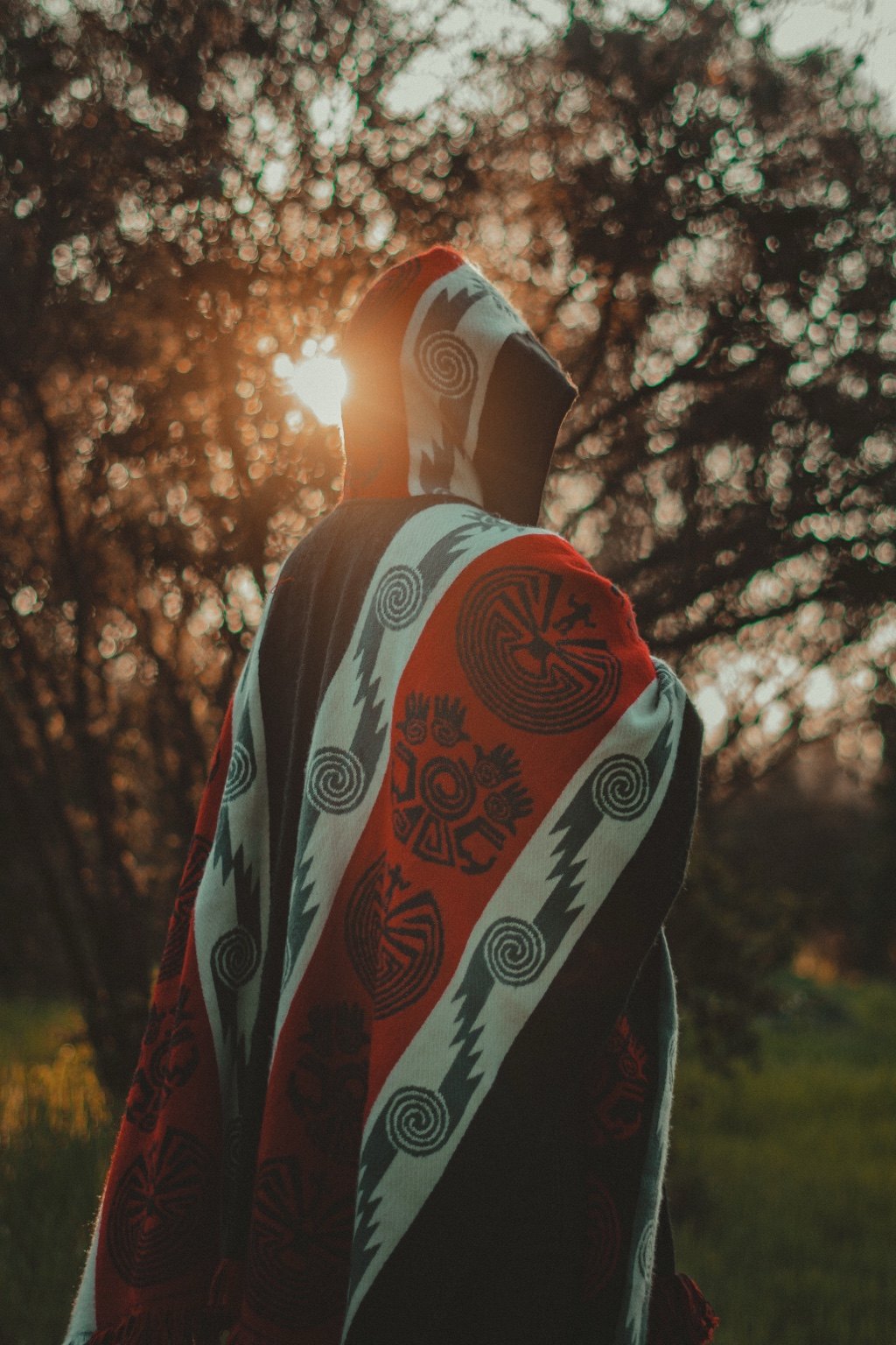 PONCHO CACIQUE "ECO DEL CONDOR"