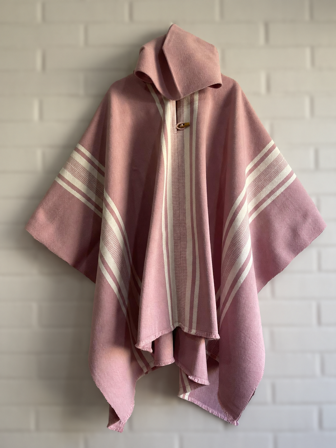 PONCHO DEL VALLE ALMA l ALPACA Y LANA PREMIUM