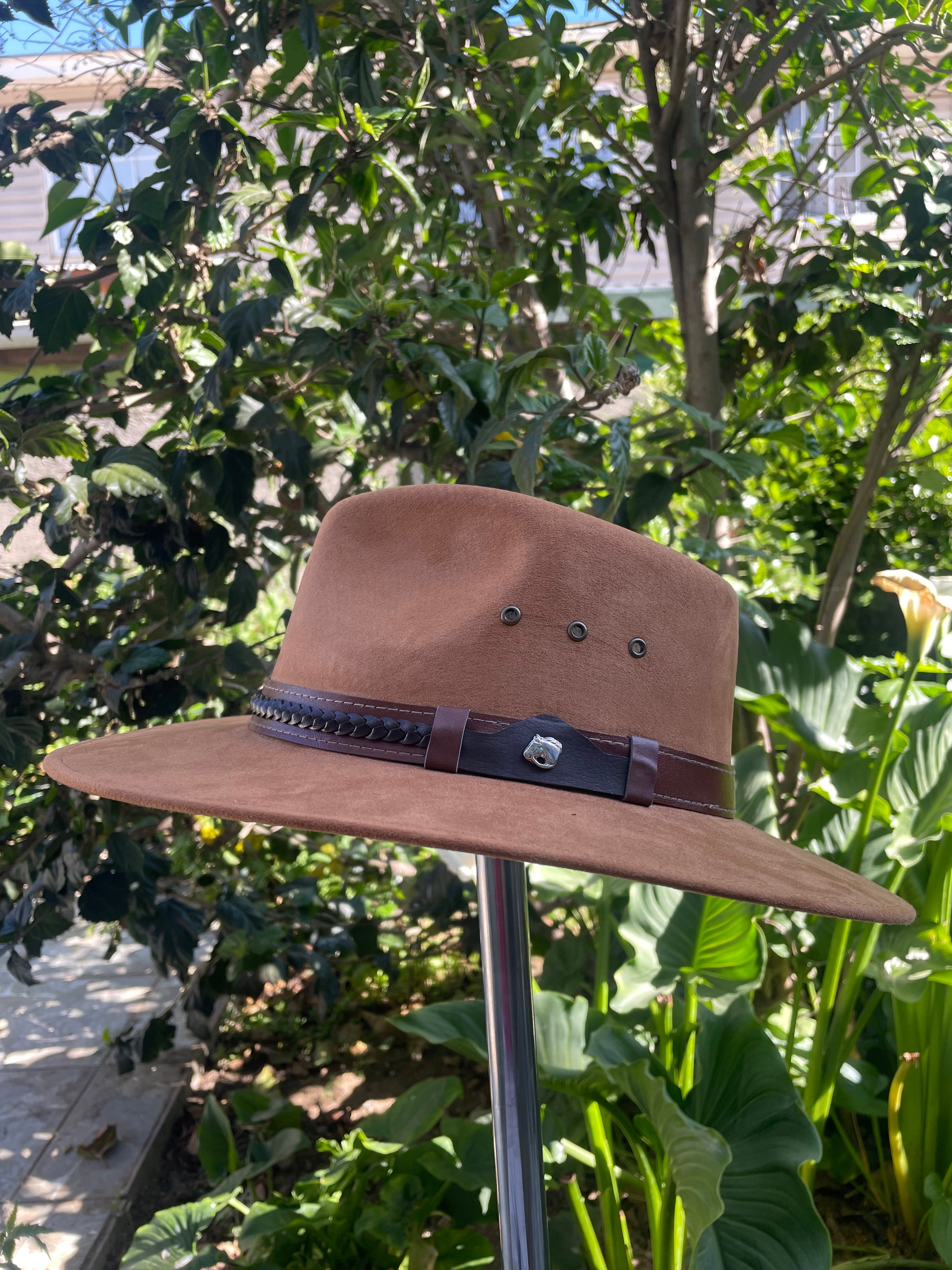 SOMBRERO AUSTRALIANO MARRON