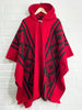 PONCHO ARAUCANO FUEGO ANCESTRAL