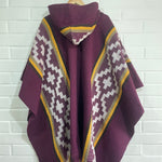 PONCHO ARAUCANO MAQUI DORADO