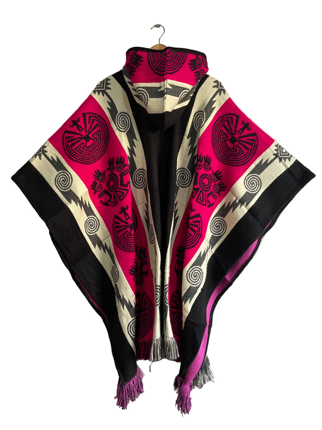 PONCHO CACICA DE ALPACA
