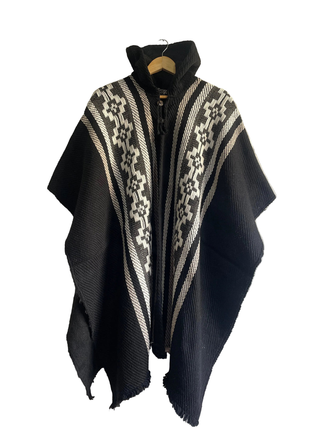 PONCHO DE OVEJA INTI NEGRO