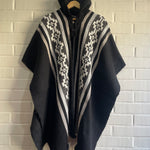 PONCHO DE OVEJA INTI NEGRO