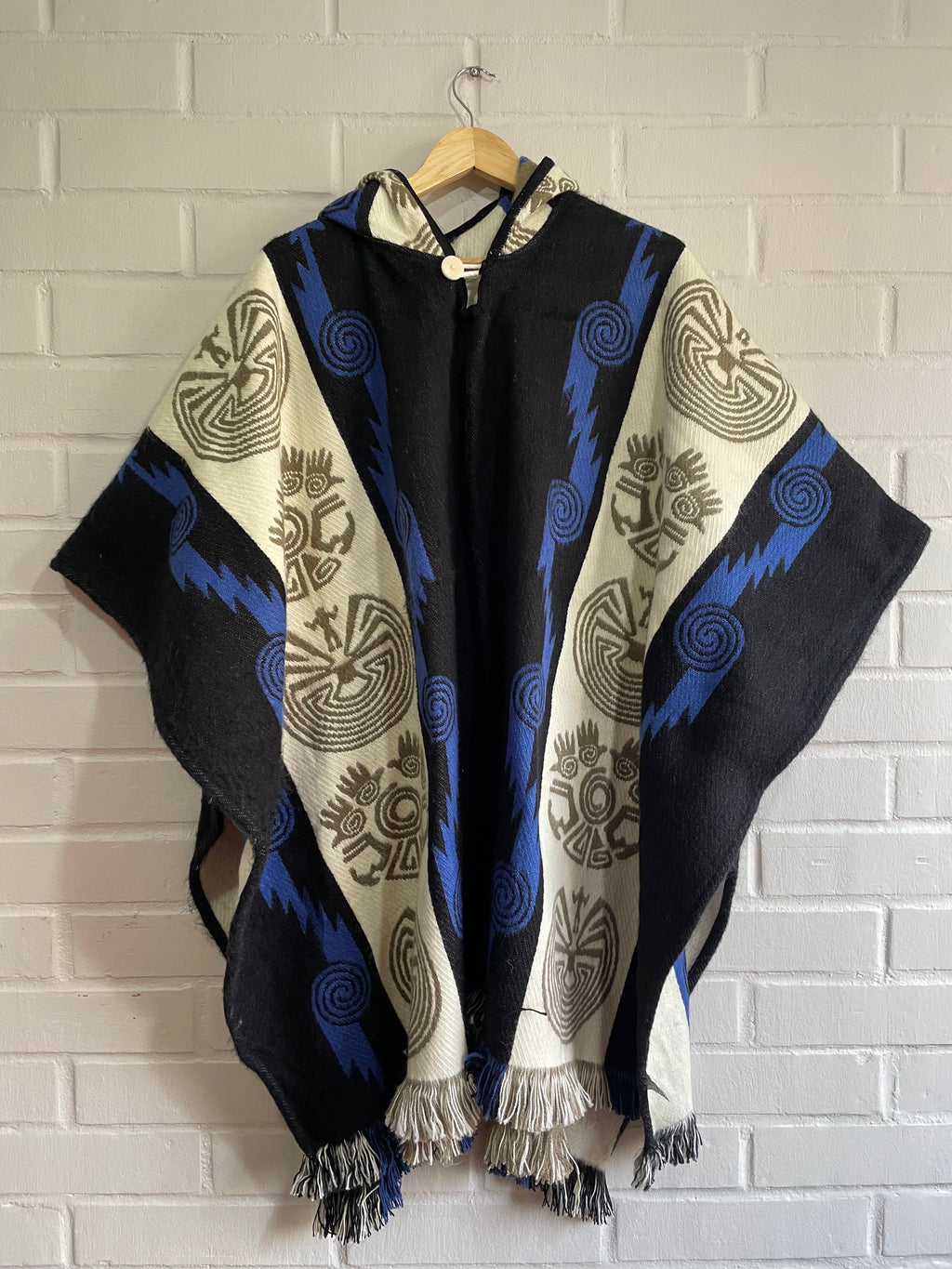 PONCHO CACIQUE NOCHE PROFUNDA