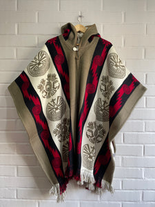 PONCHO CACIQUE ESPIRITU DEL TRUENO