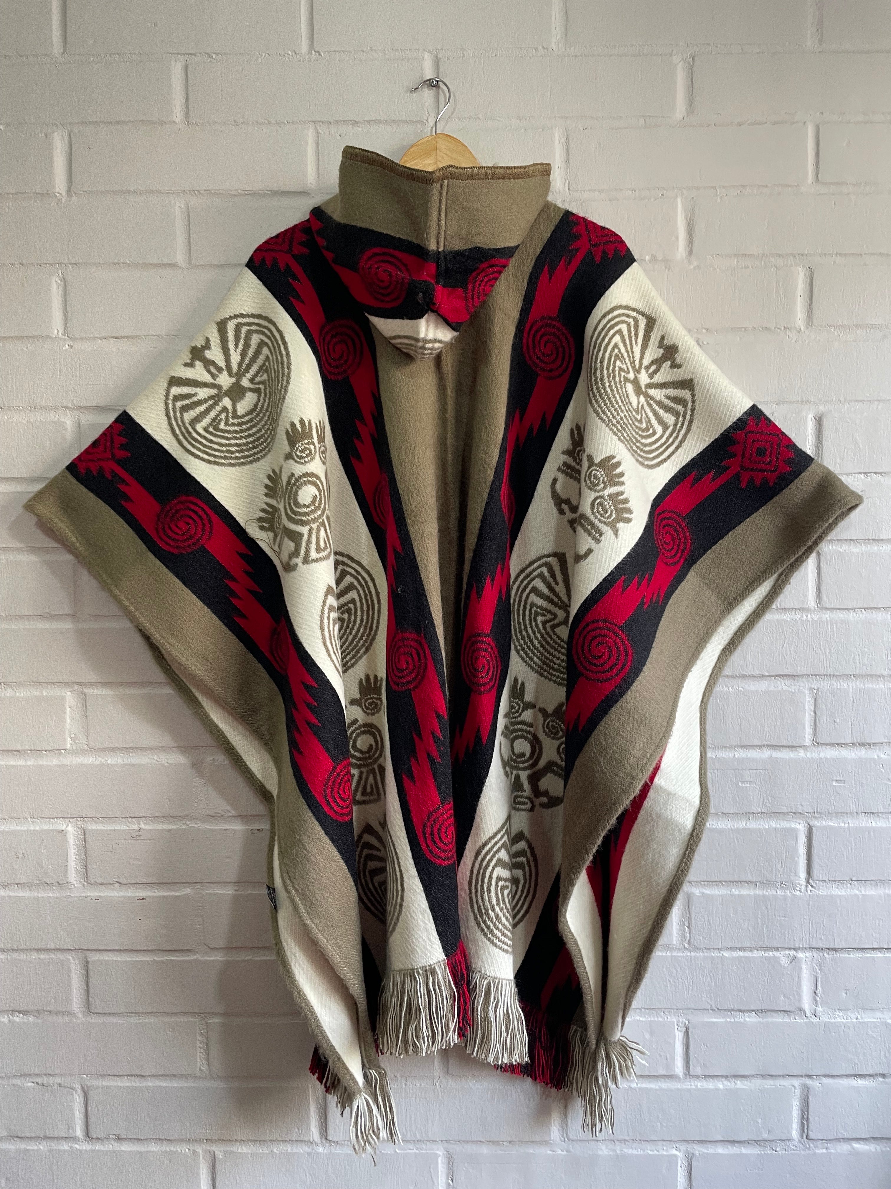 PONCHO CACIQUE ESPIRITU DEL TRUENO