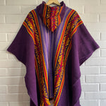 PONCHO DE OVEJA AURORA TRIBAL