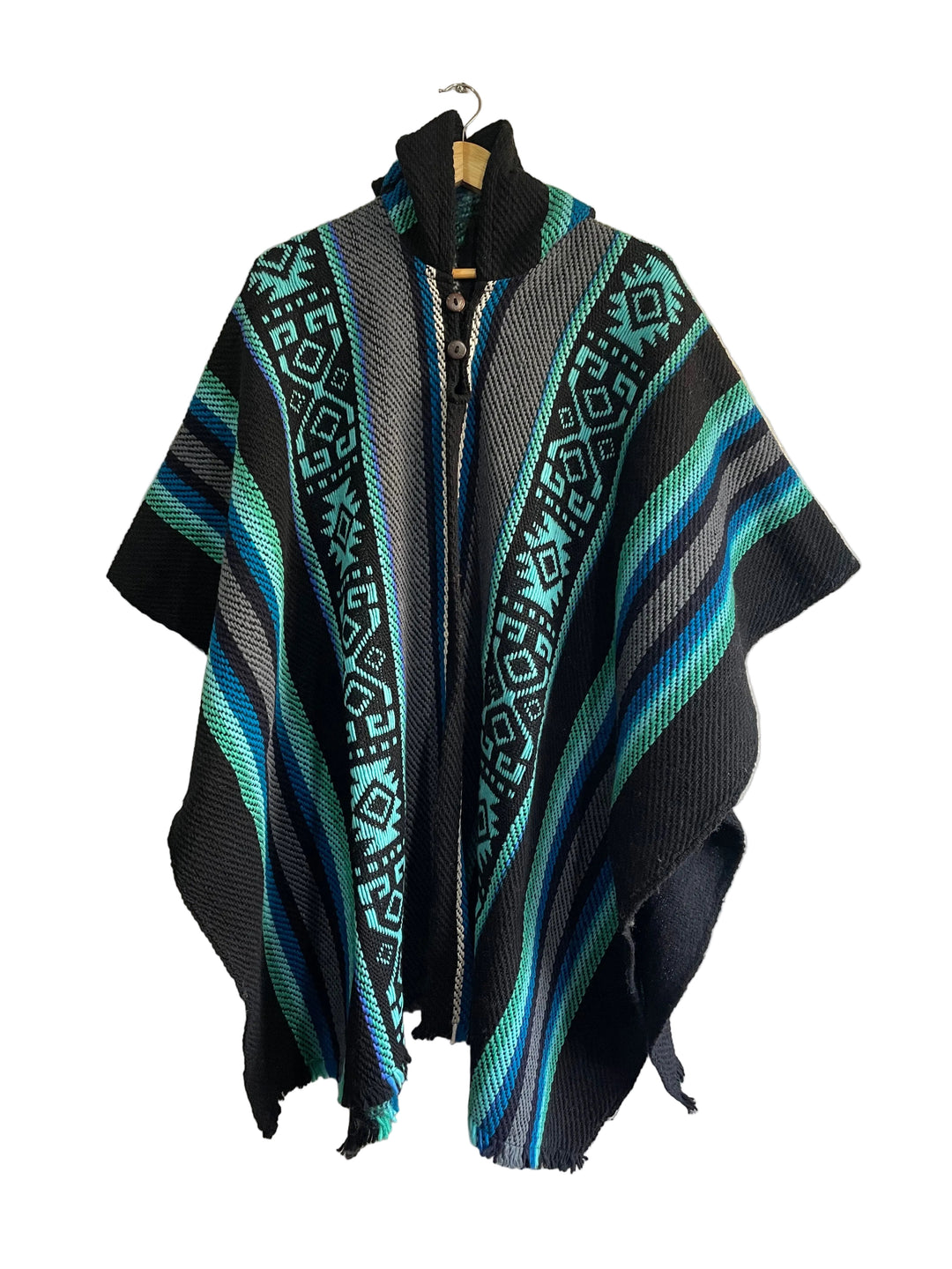 PONCHO DE OVEJA MANTO DEL BIO BIO