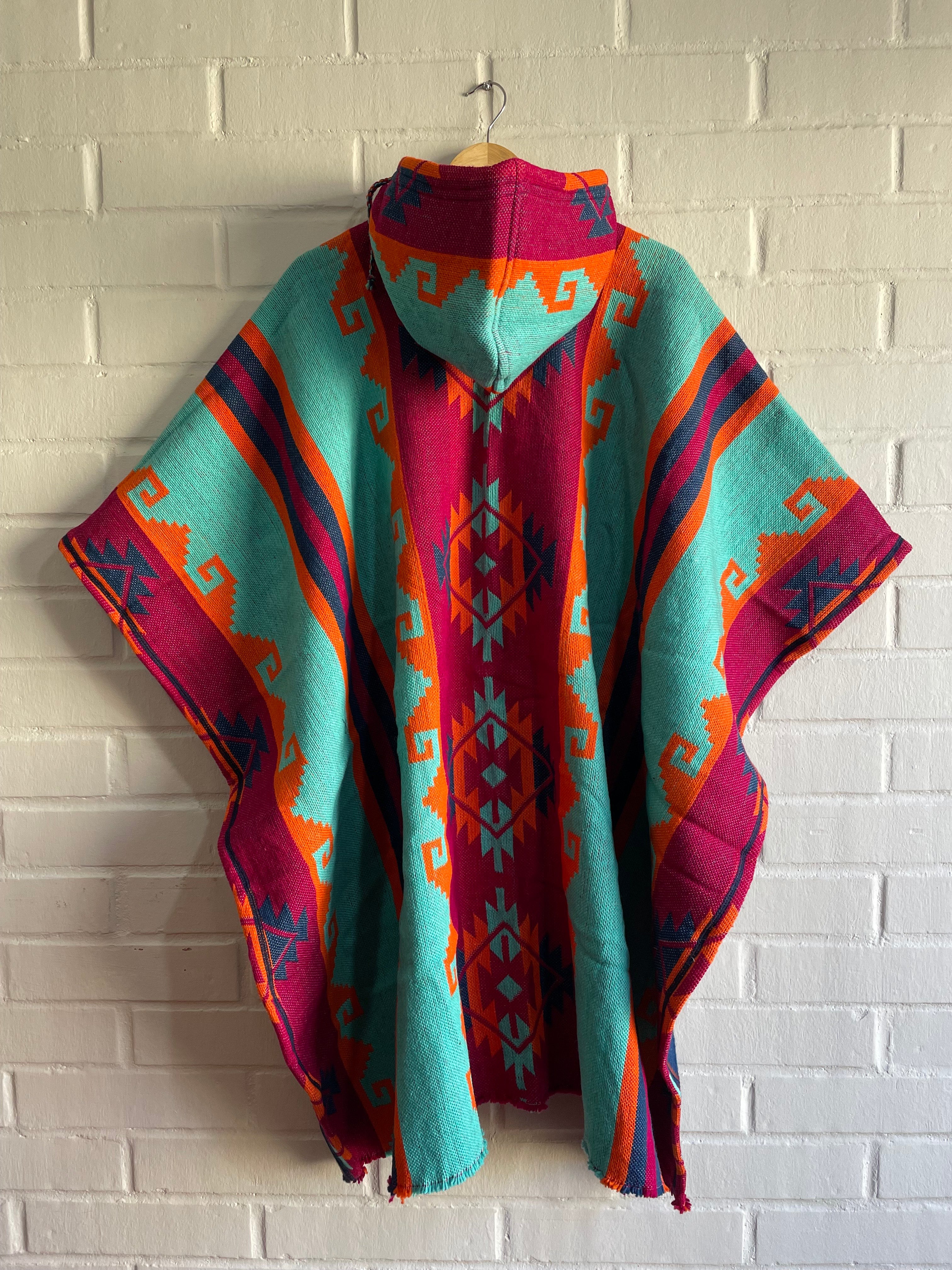 PONCHO MIL MARTE BRASA DEL MAR