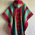 PONCHO MIL MARTE BRASA DEL MAR