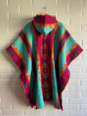 PONCHO MIL MARTE BRASA DEL MAR