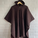 PONCHO DE OVEJA TARRACOTA