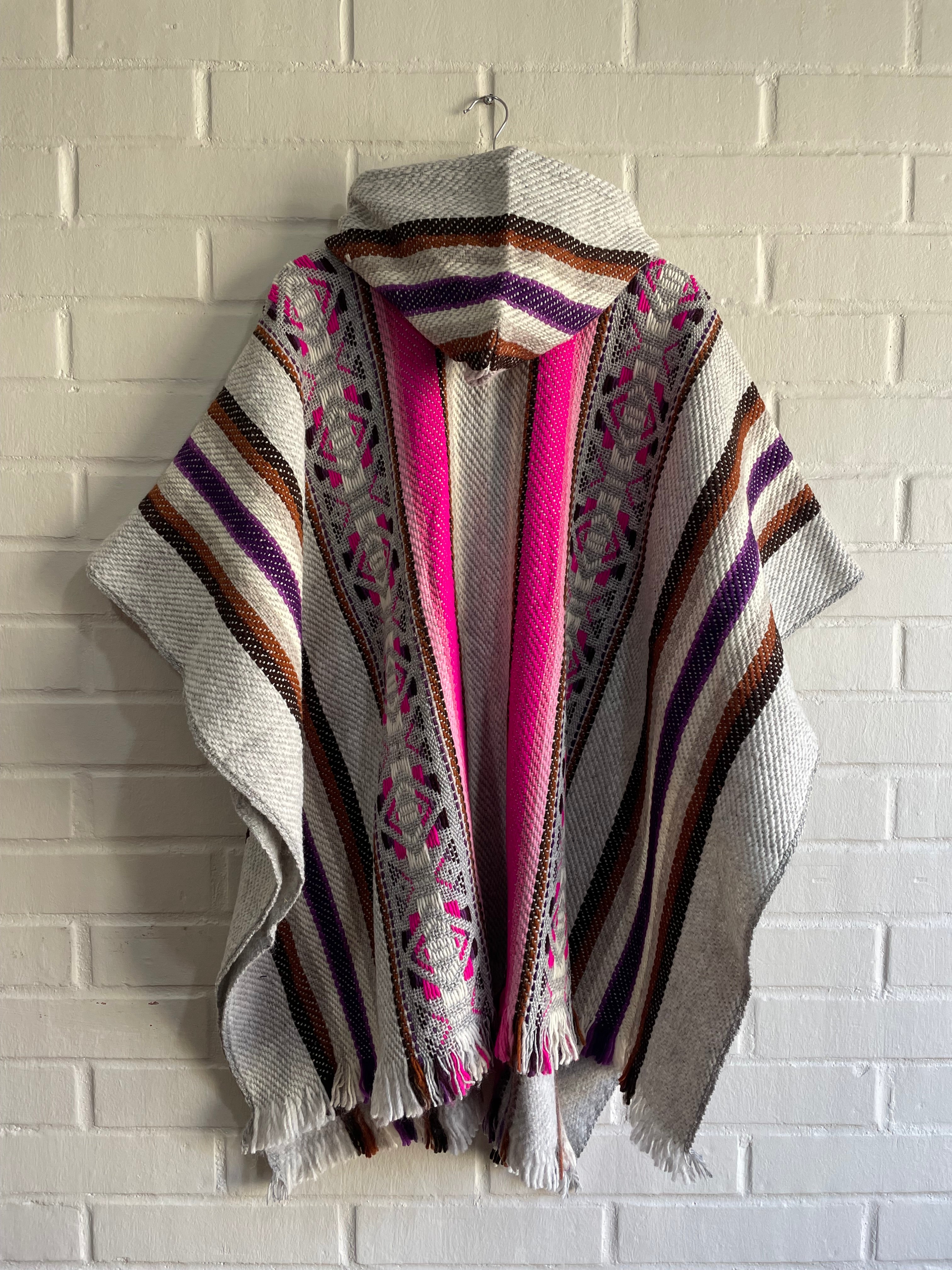 PONCHO DE OVEJA RESPLANDOR ANDINO