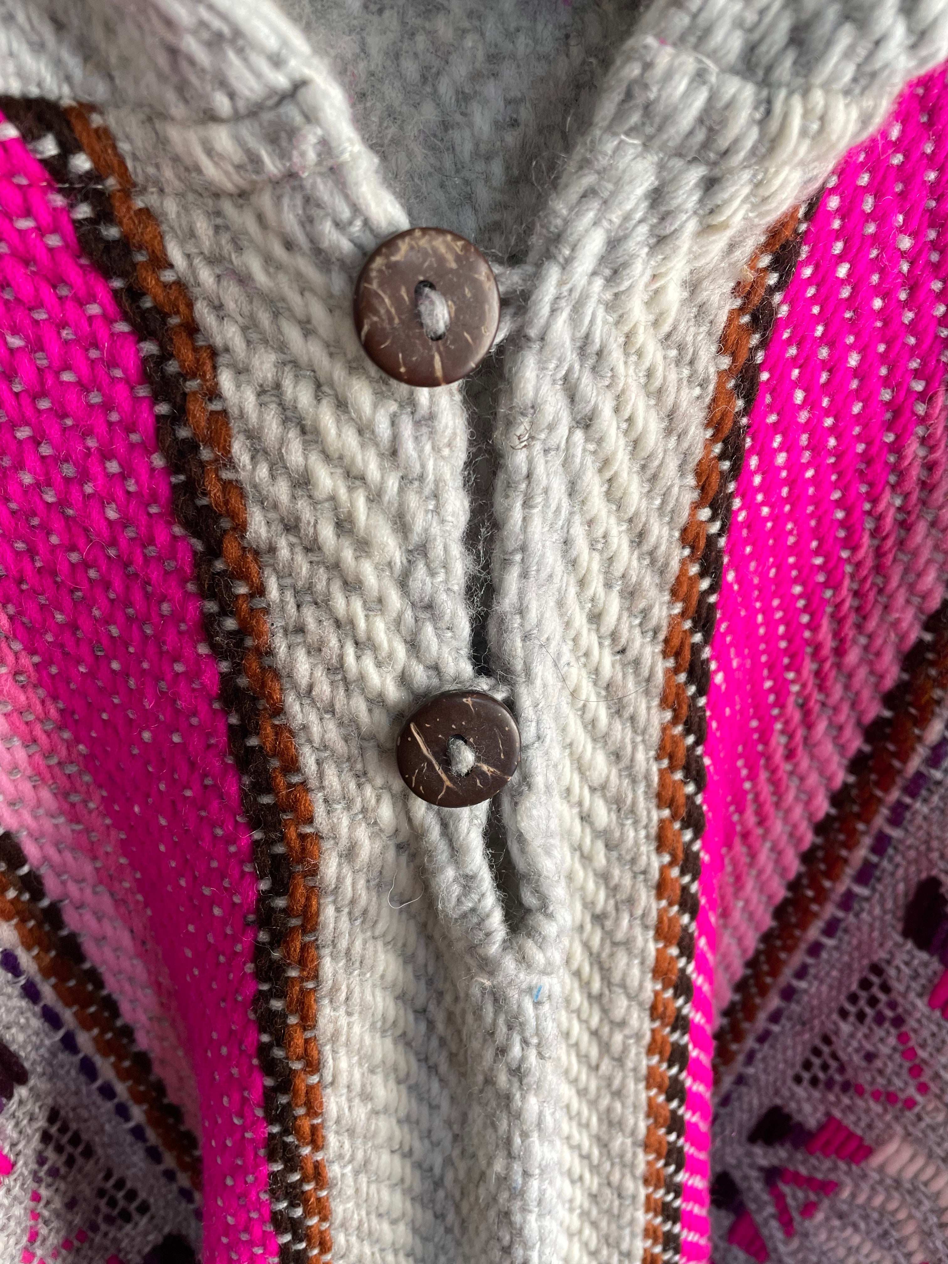 PONCHO DE OVEJA RESPLANDOR ANDINO