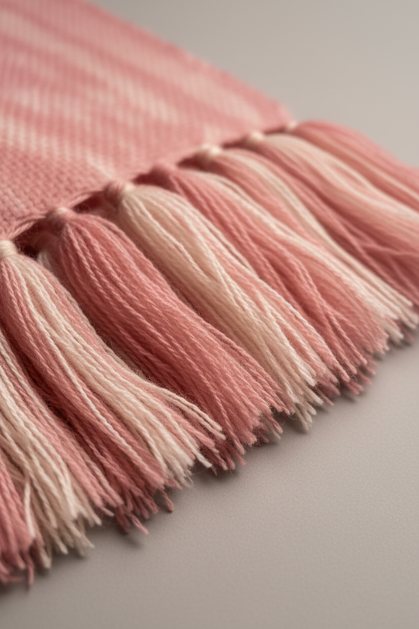 Flecos alpaca rosa
