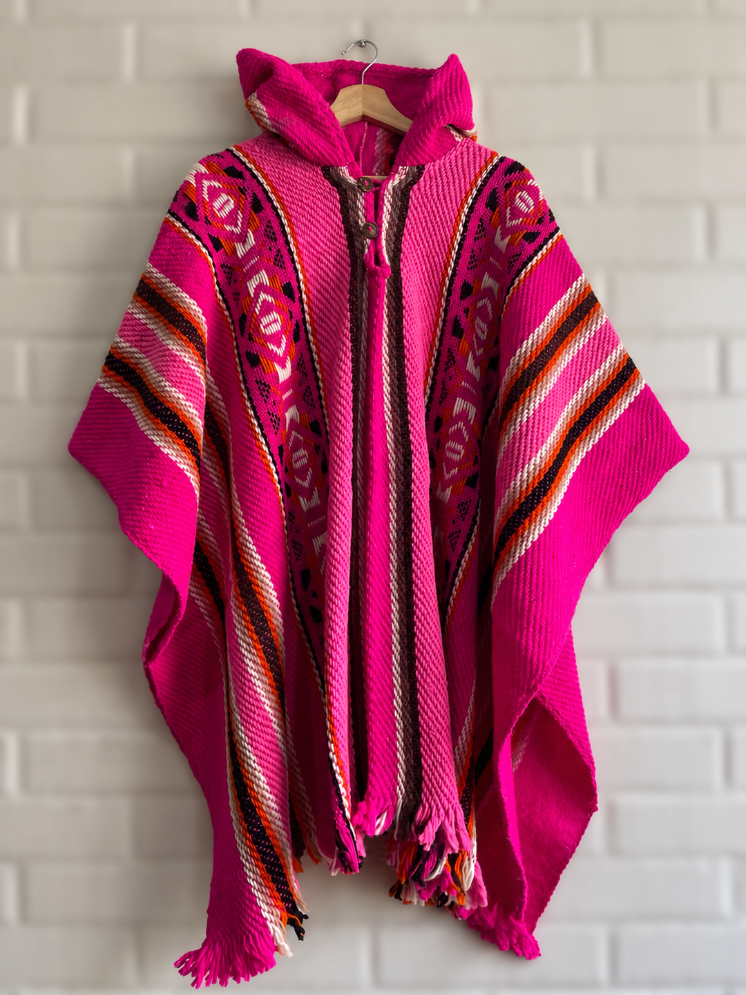 PONCHO CLÁSICO ANDINO “ALEGRIA”